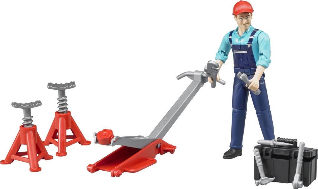 Produktbild: Bruder - Figurenset Werkstatt