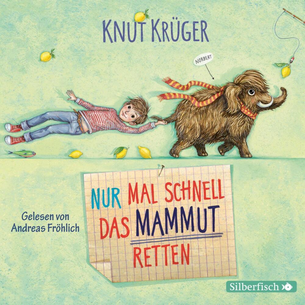 Produktbild: Nur mal schnell das Mammut retten,2 Audio-CD | Knut Krüger