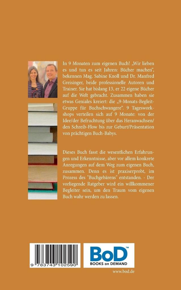 Weitere Ansicht: Buchschwanger | Manfred Greisinger, Sabine Knoll