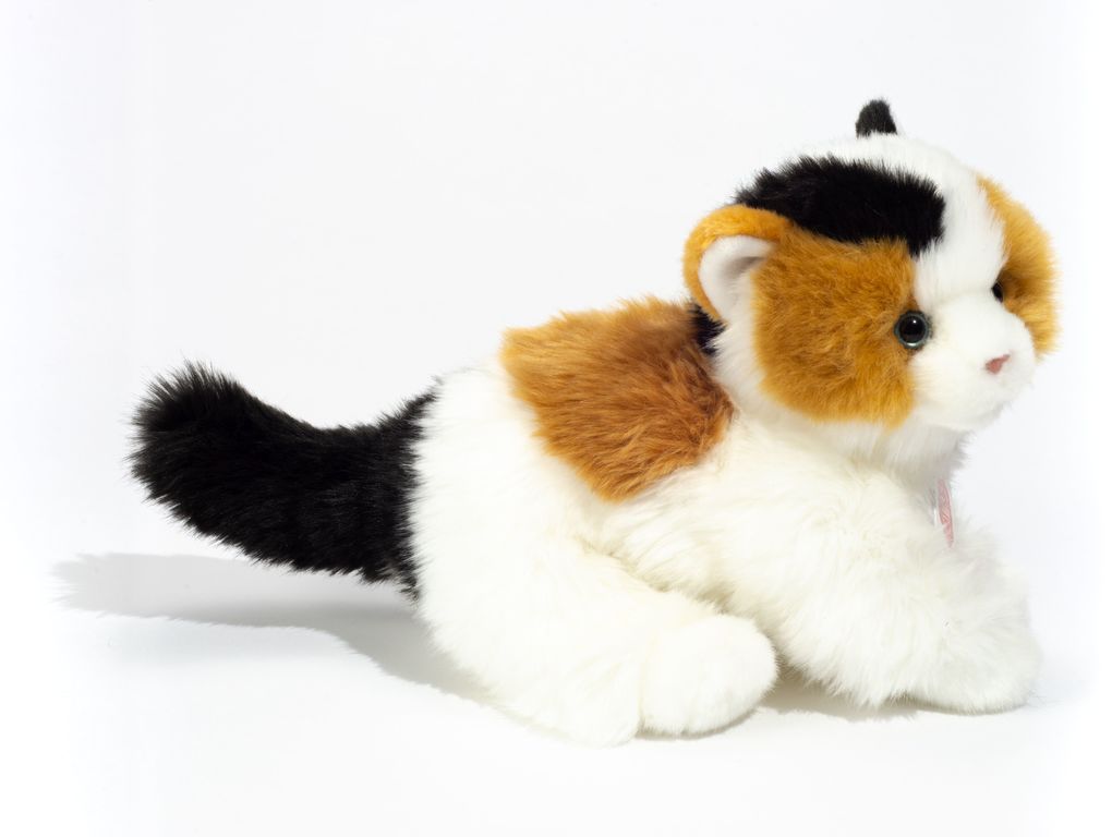 Weitere Ansicht: Teddy-Hermann - Glückskatze, 24 cm