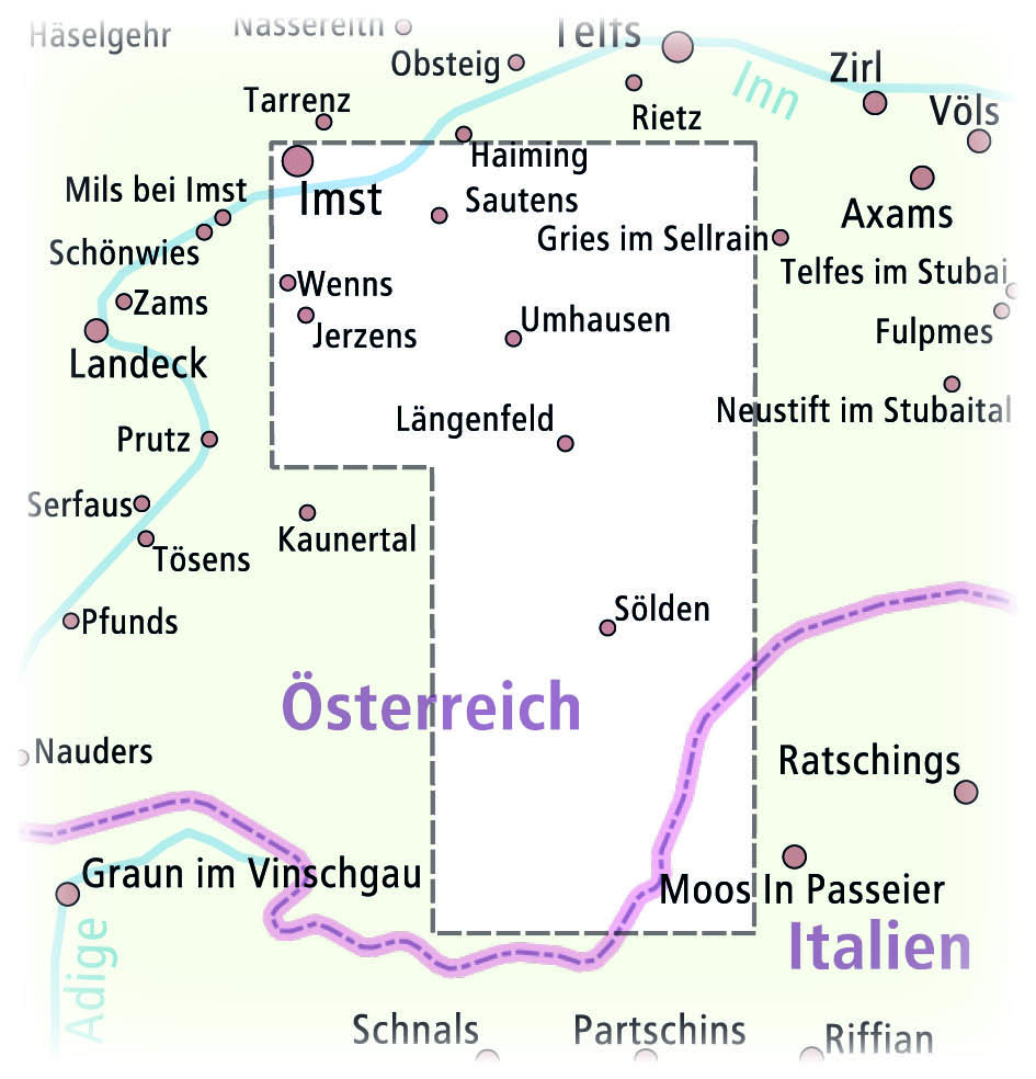 Weitere Ansicht: Publicpress Rad- und Wanderkarte Ötztal 1:35.000