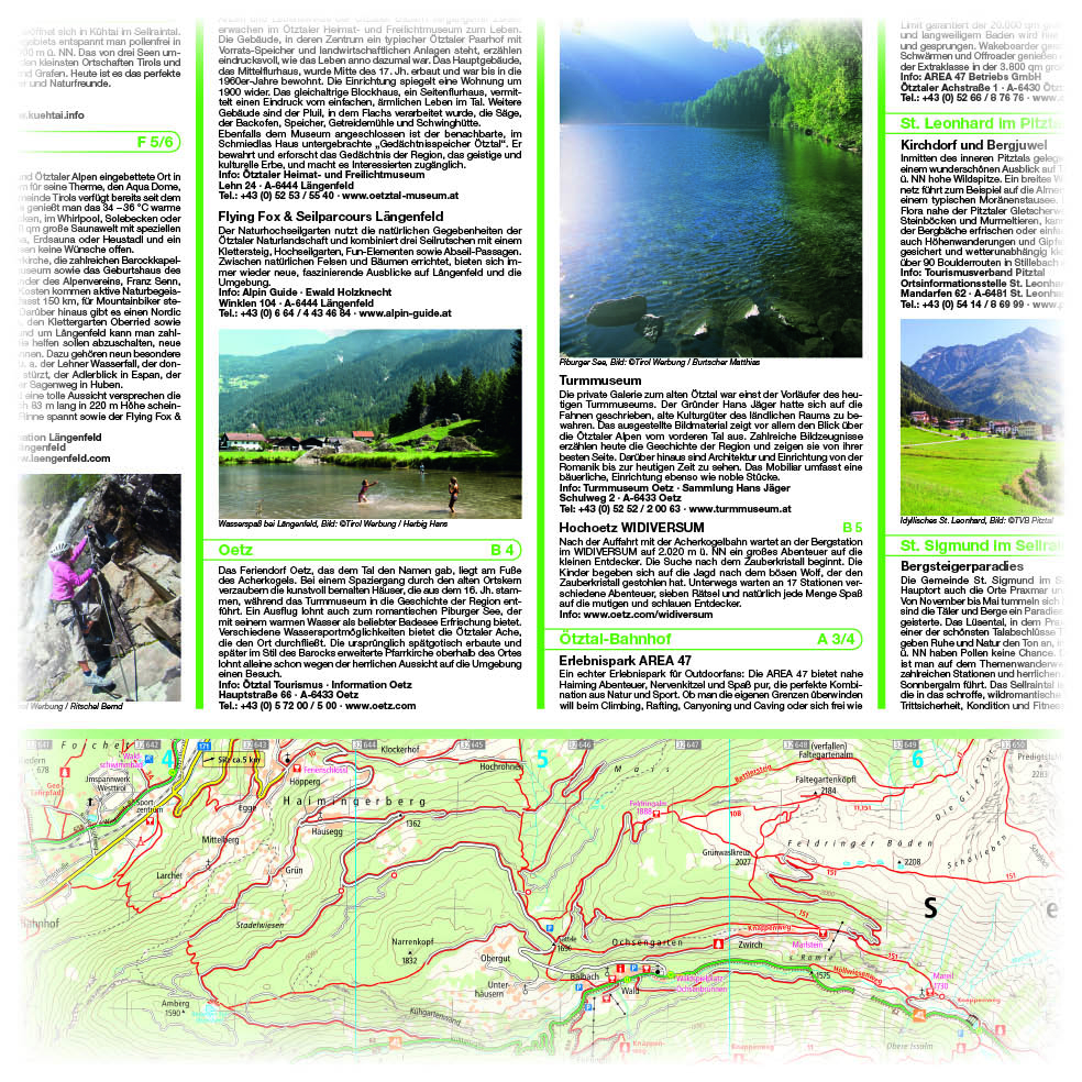 Weitere Ansicht: Publicpress Rad- und Wanderkarte Ötztal 1:35.000