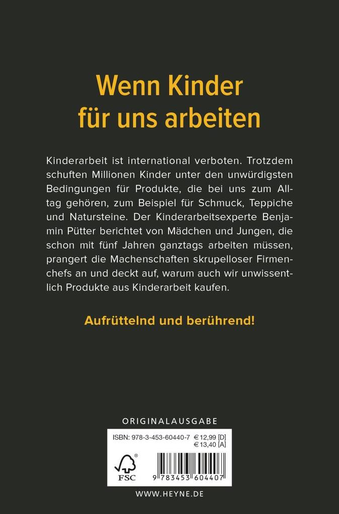 Weitere Ansicht: Kleine Hände - großer Profit | Benjamin Pütter, Dietmar Böhm