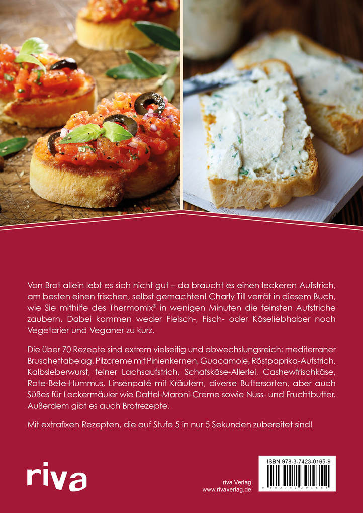 Weitere Ansicht: Aufstriche aus dem Thermomix® | Charly Till