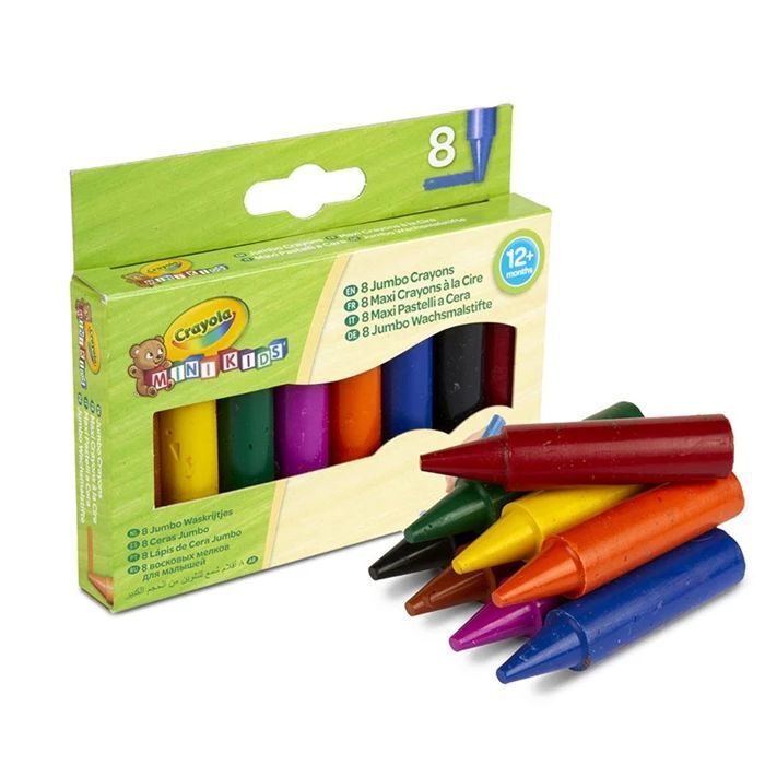 Weitere Ansicht: Crayola - Mini Kids - 8 Jumbo Wachsmalstifte