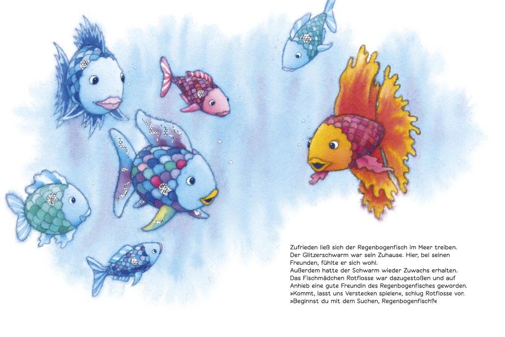 Weitere Ansicht: Der Regenbogenfisch lernt verlieren | Marcus Pfister
