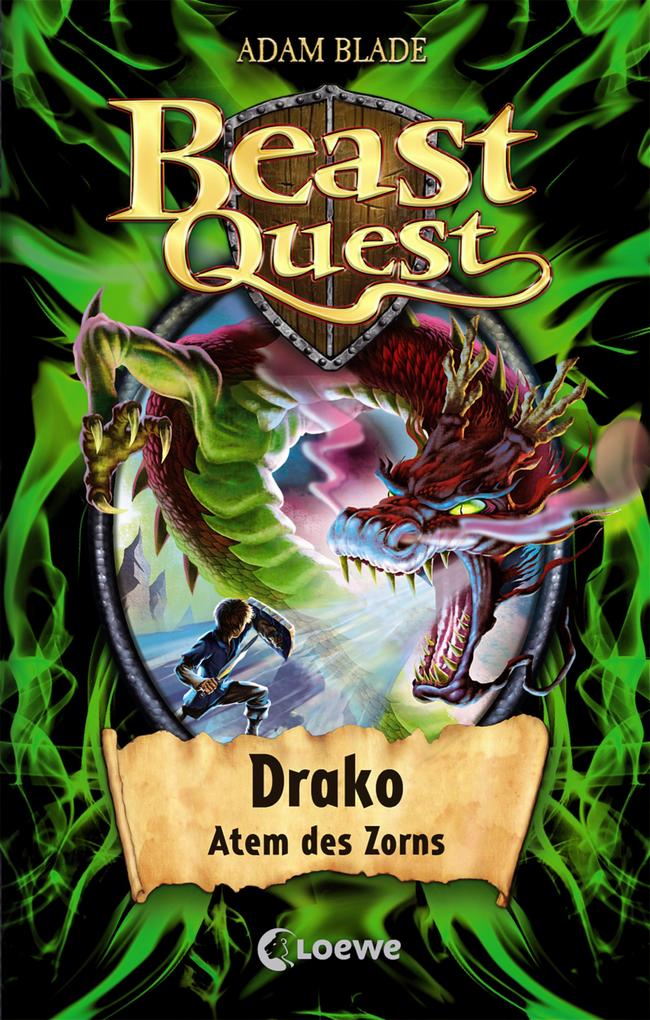 Produktbild: Beast Quest (Band 23) - Drako, Atem des Zorns | Adam Blade