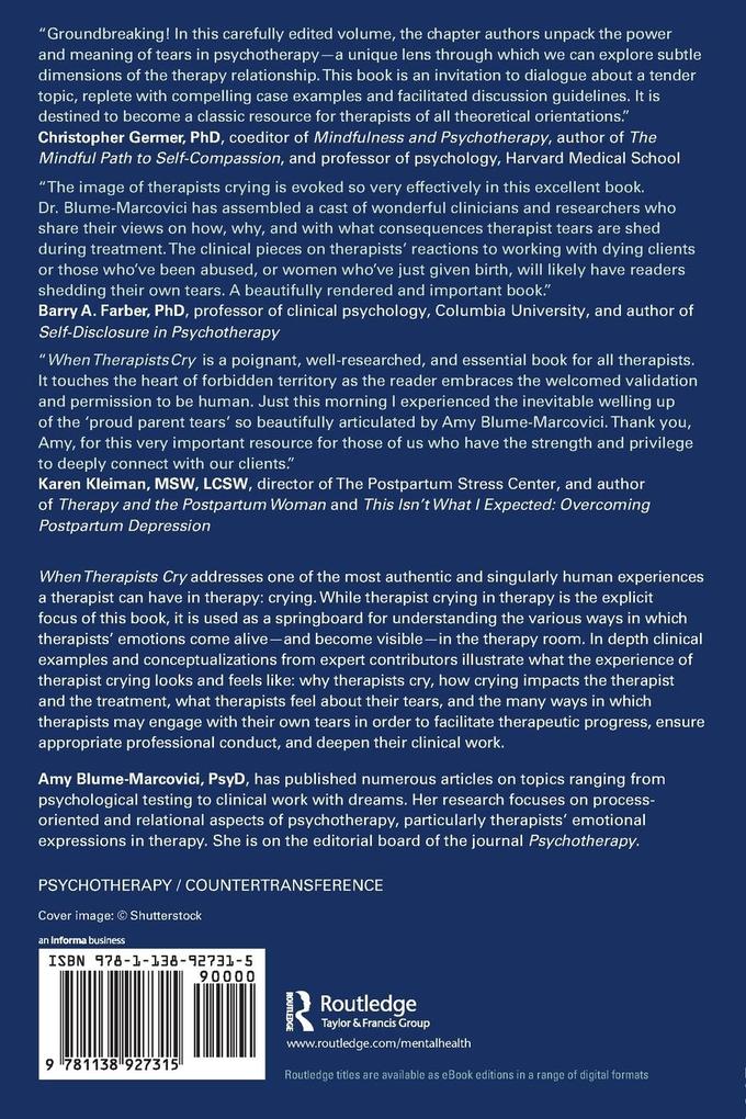 Weitere Ansicht: When Therapists Cry