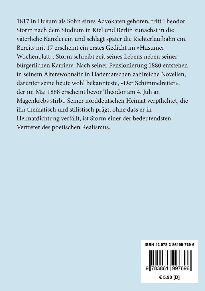 Weitere Ansicht: Gedichte | Theodor Storm