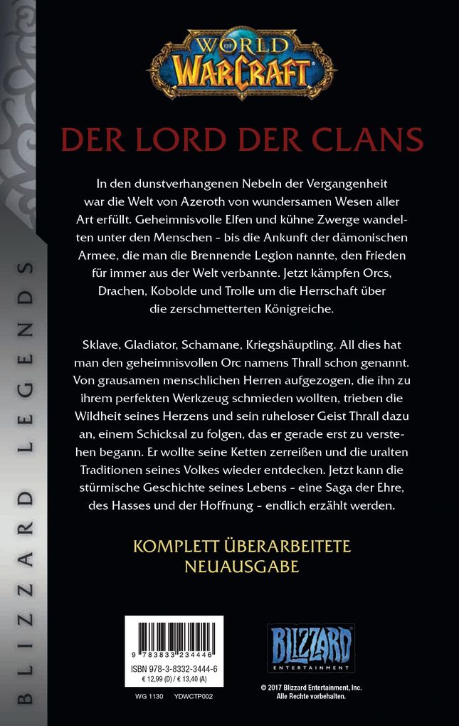 Weitere Ansicht: World of Warcraft: Der Lord der Clans | Christie Golden