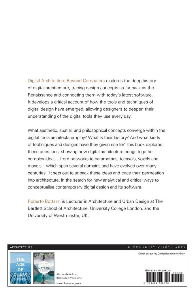 Weitere Ansicht: Digital Architecture Beyond Computers | Roberto Bottazzi