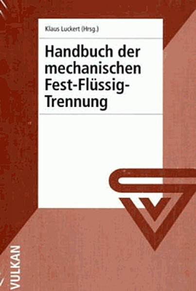 Produktbild: Handbuch der mechanischen Fest-Flüssig-Trennung