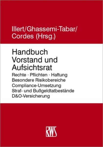 Produktbild: Handbuch Vorstand und Aufsichtsrat