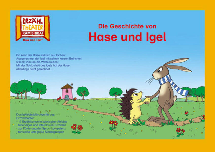 Produktbild: Die Geschichte von Hase und Igel / Kamishibai Bildkarten | Martina Mair, Johann Brandstetter