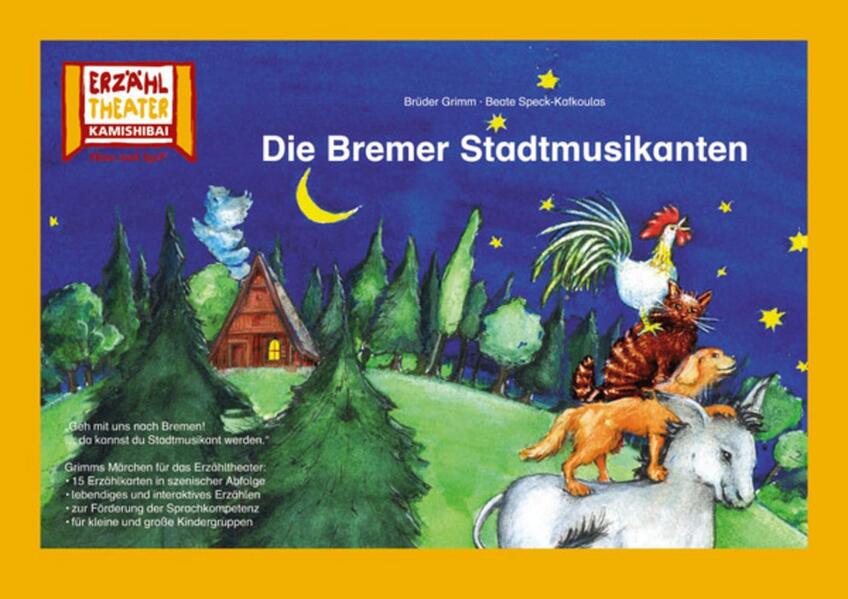 Produktbild: Die Bremer Stadtmusikanten / Kamishibai Bildkarten | Beate Speck-Kafkoulas, Brüder Grimm