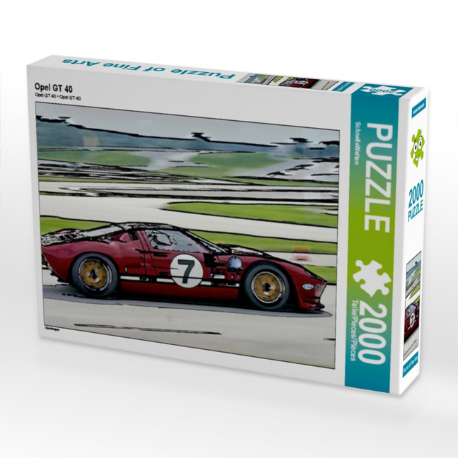 Produktbild: Opel GT 40 (Puzzle) | SchnelleWelten