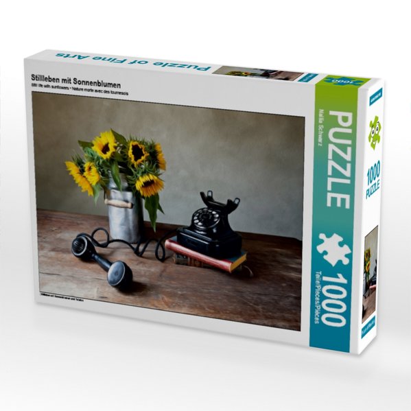 Produktbild: Stillleben mit Sonnenblumen (Puzzle) | Nailia Schwarz