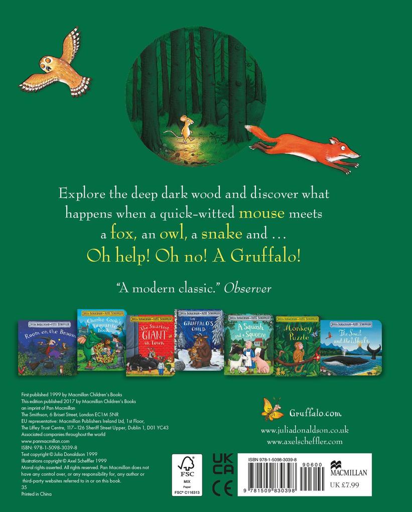 Weitere Ansicht: The Gruffalo | Julia Donaldson