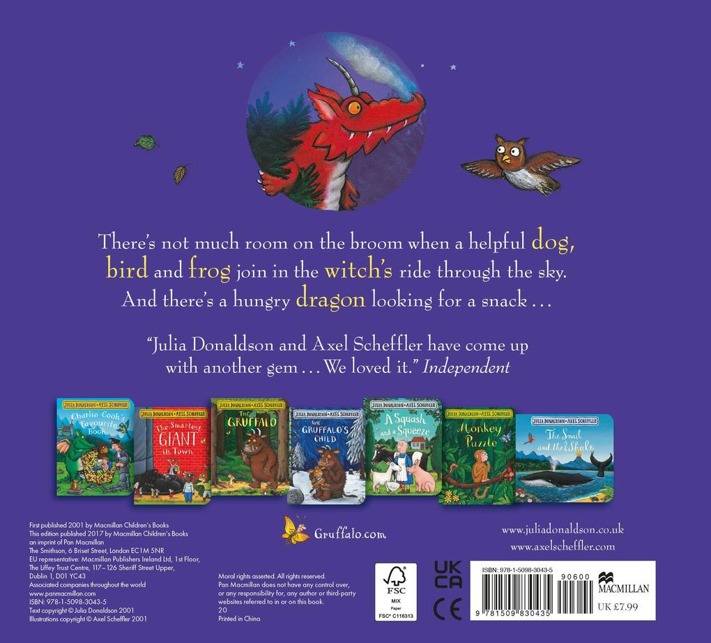 Weitere Ansicht: Room on the Broom | Julia Donaldson