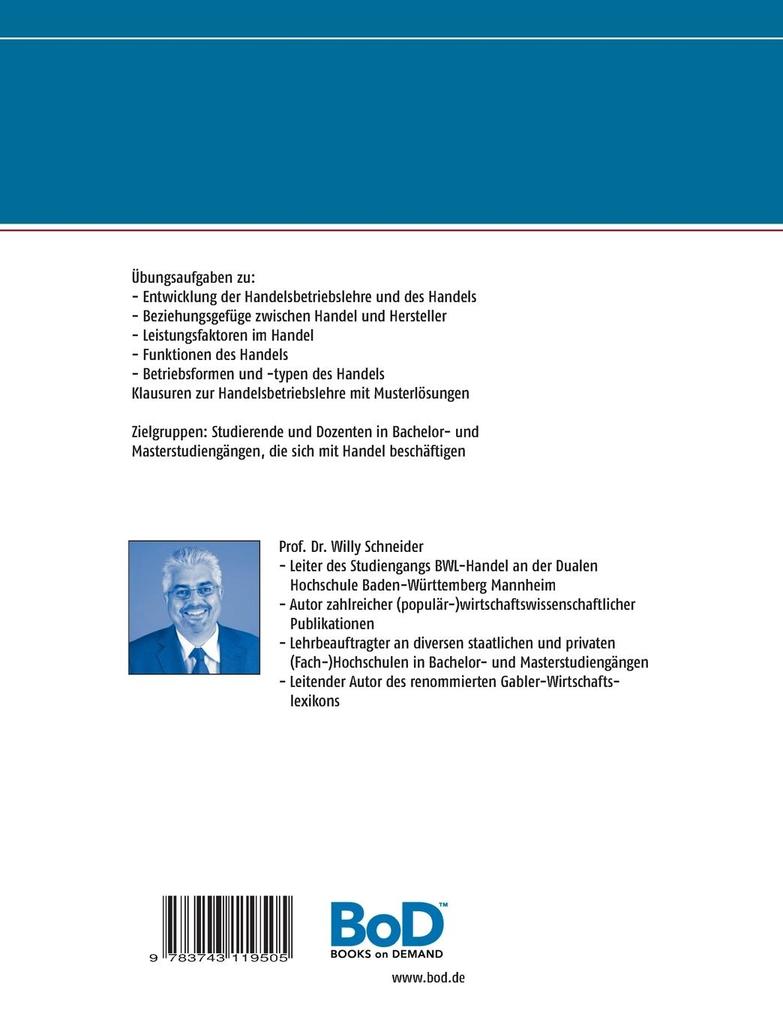 Weitere Ansicht: Arbeitsbuch Grundlagen der Handelsbetriebslehre | Willy Schneider