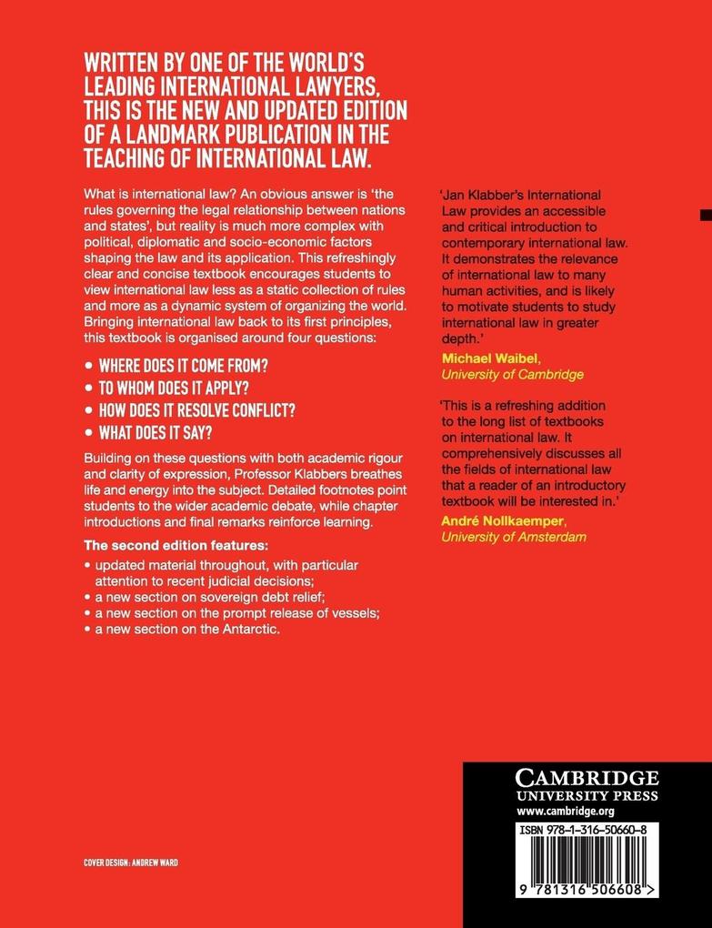 Weitere Ansicht: International Law | Jan Klabbers