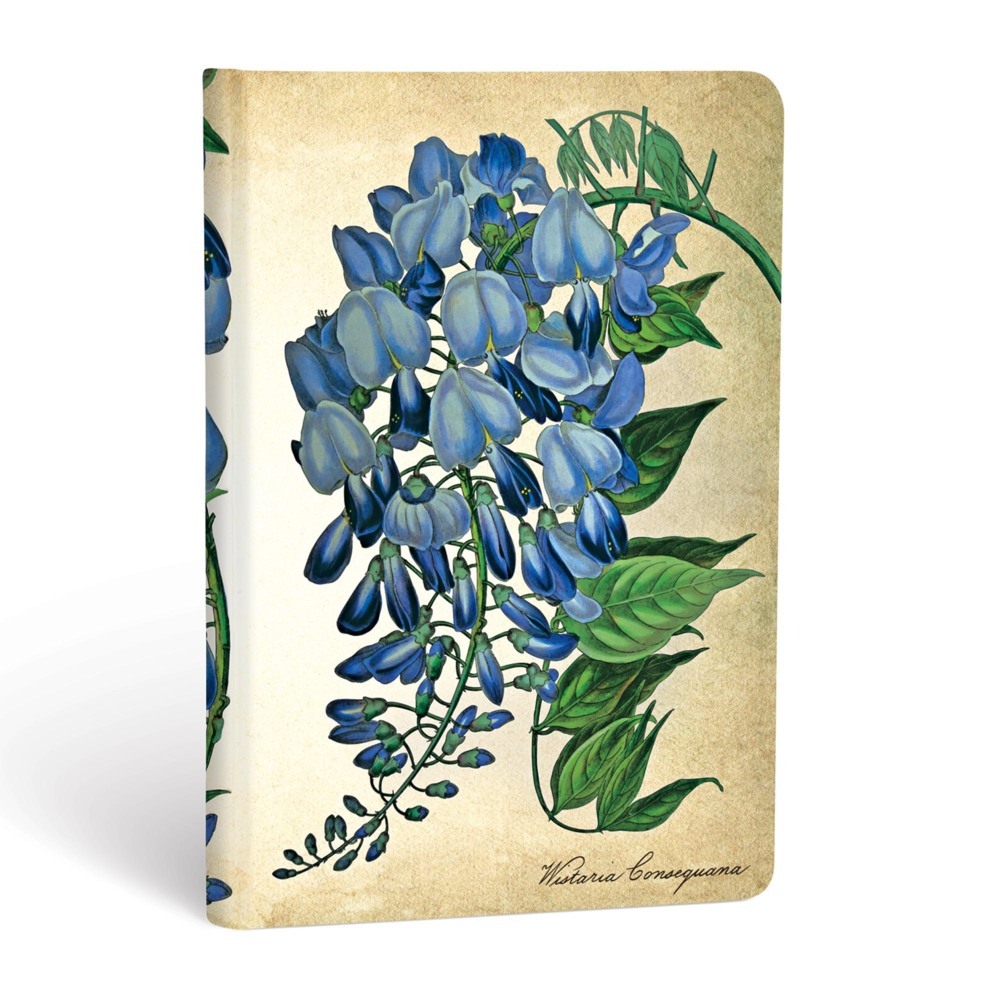 Weitere Ansicht: Notizbuch Paperblanks Blühende Glyzinie Botanikmalerei Mini