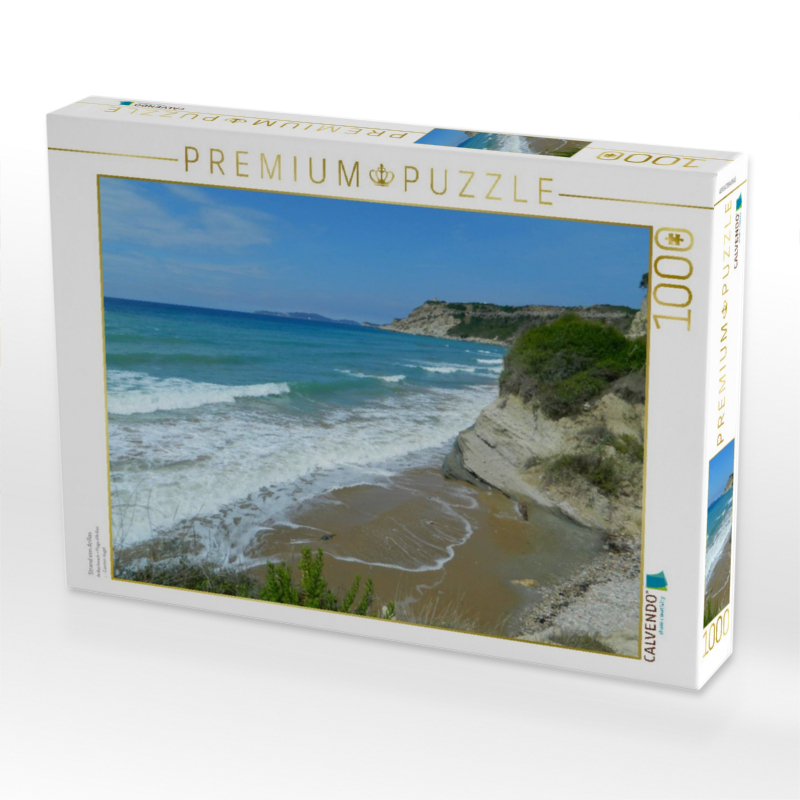 Weitere Ansicht: CALVENDO Puzzle Strand von Arillas | 1000 Teile Lege-Größe 64x48cm Foto-Puzzle für glückliche Stunden | Calvendo