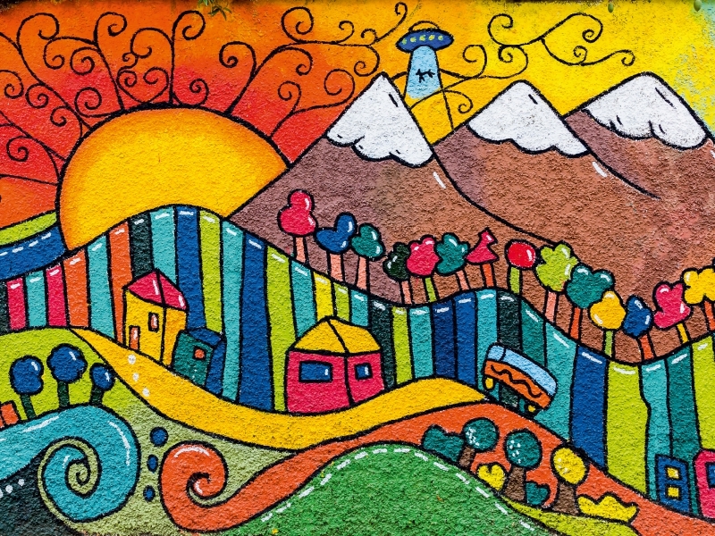 Weitere Ansicht: CALVENDO Puzzle La Paz in Farben | 1000 Teile Lege-Größe 64x48cm Foto-Puzzle für glückliche Stunden | Calvendo