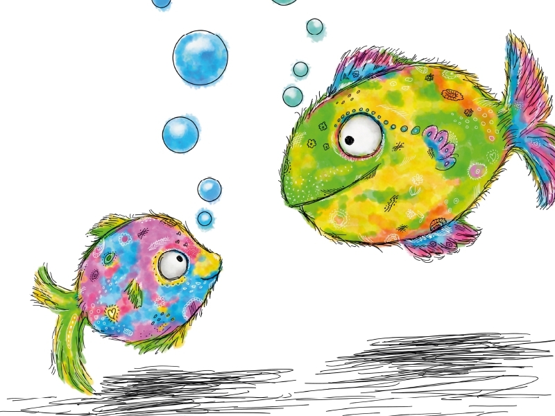 Weitere Ansicht: Fische (Puzzle) | Heike Langenkamp