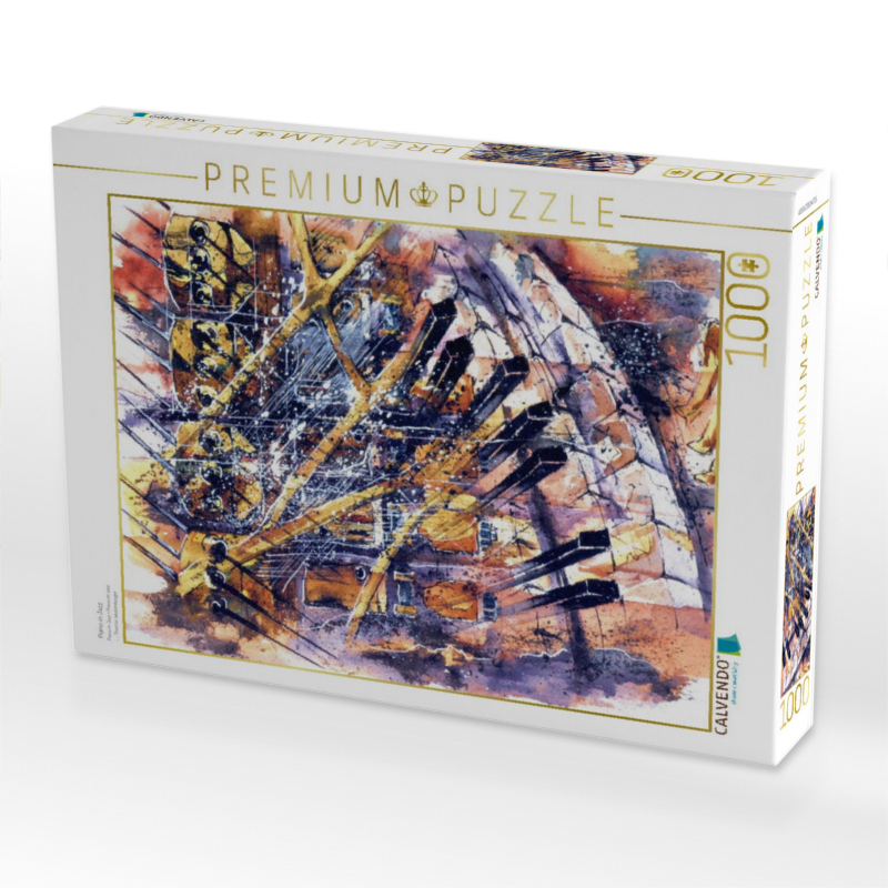 Weitere Ansicht: CALVENDO Puzzle Piano in Jazz | 1000 Teile Lege-Größe 64x48cm Foto-Puzzle für glückliche Stunden | Calvendo