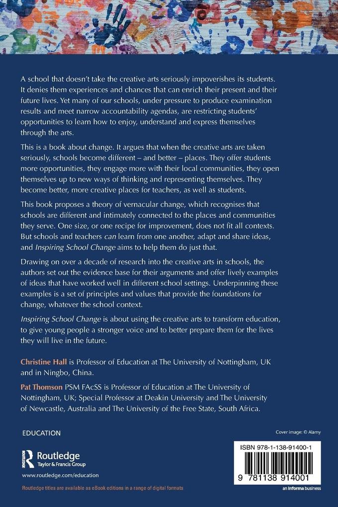 Weitere Ansicht: Inspiring School Change | Pat Thomson, Christine Hall