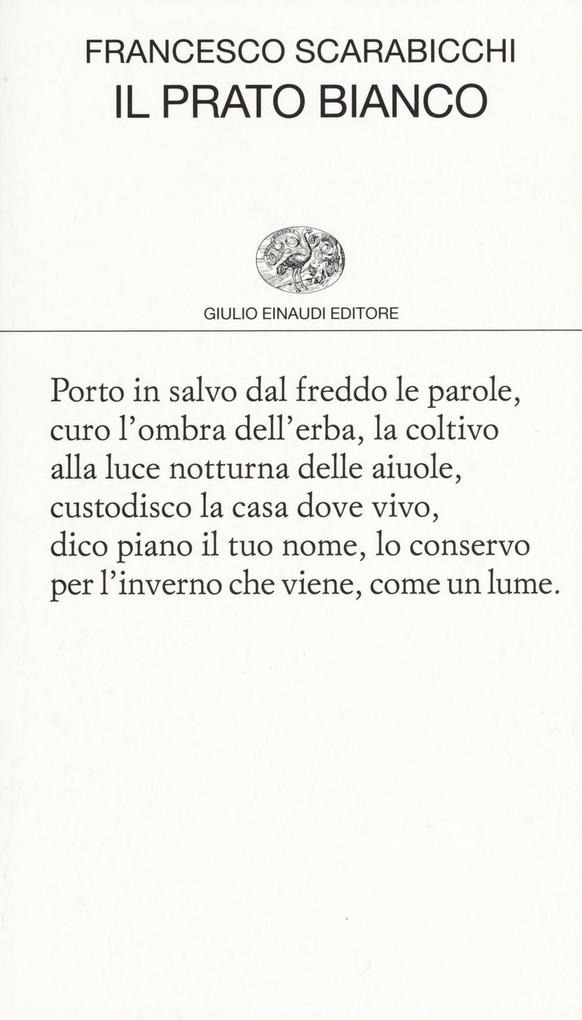 Produktbild: Il prato bianco | Francesco Scarabicchi
