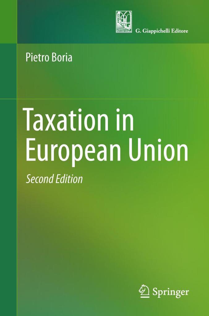 Produktbild: Taxation in European Union | Pietro Boria