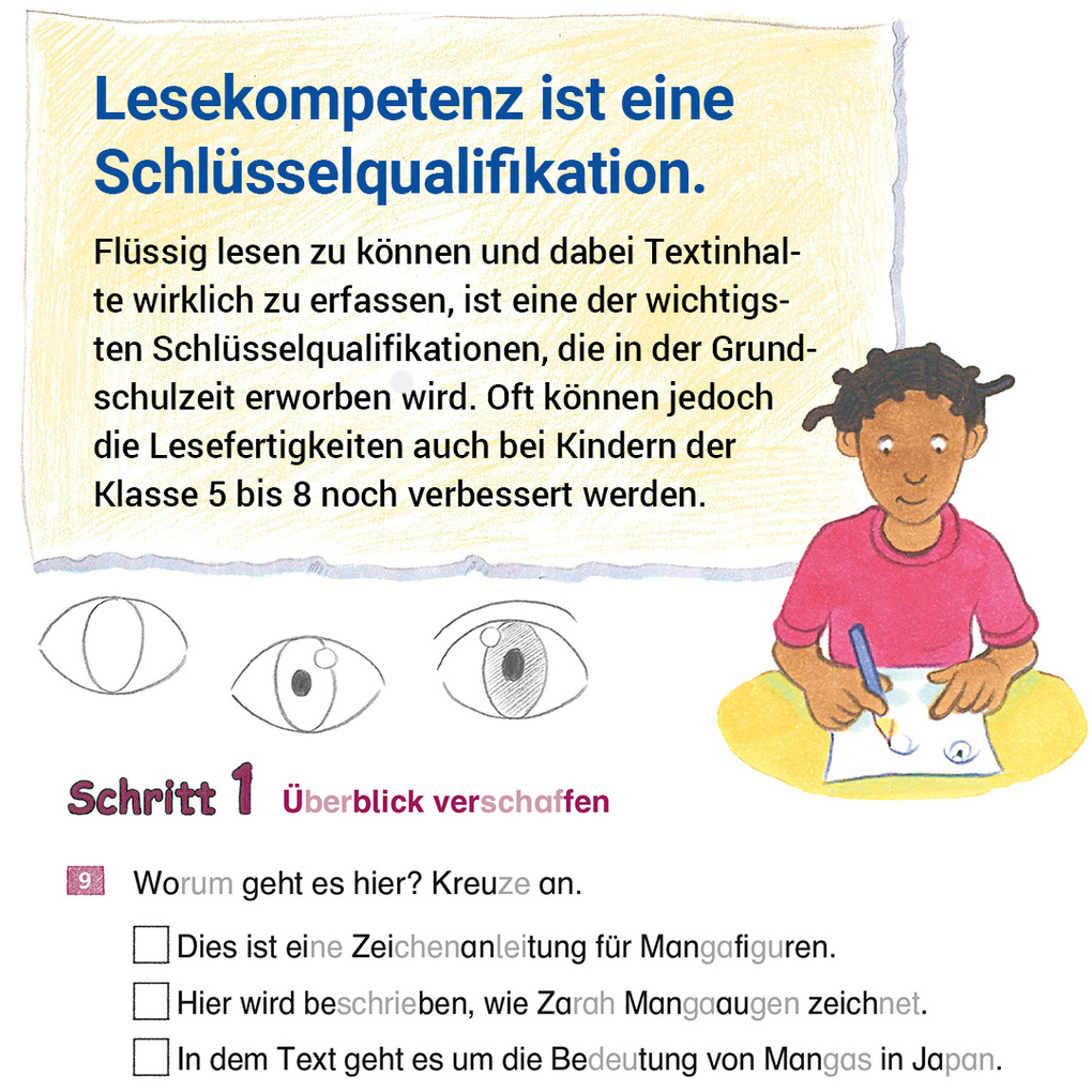 Weitere Ansicht: Das Übungsheft Lesen 5 | Sabine Stehr