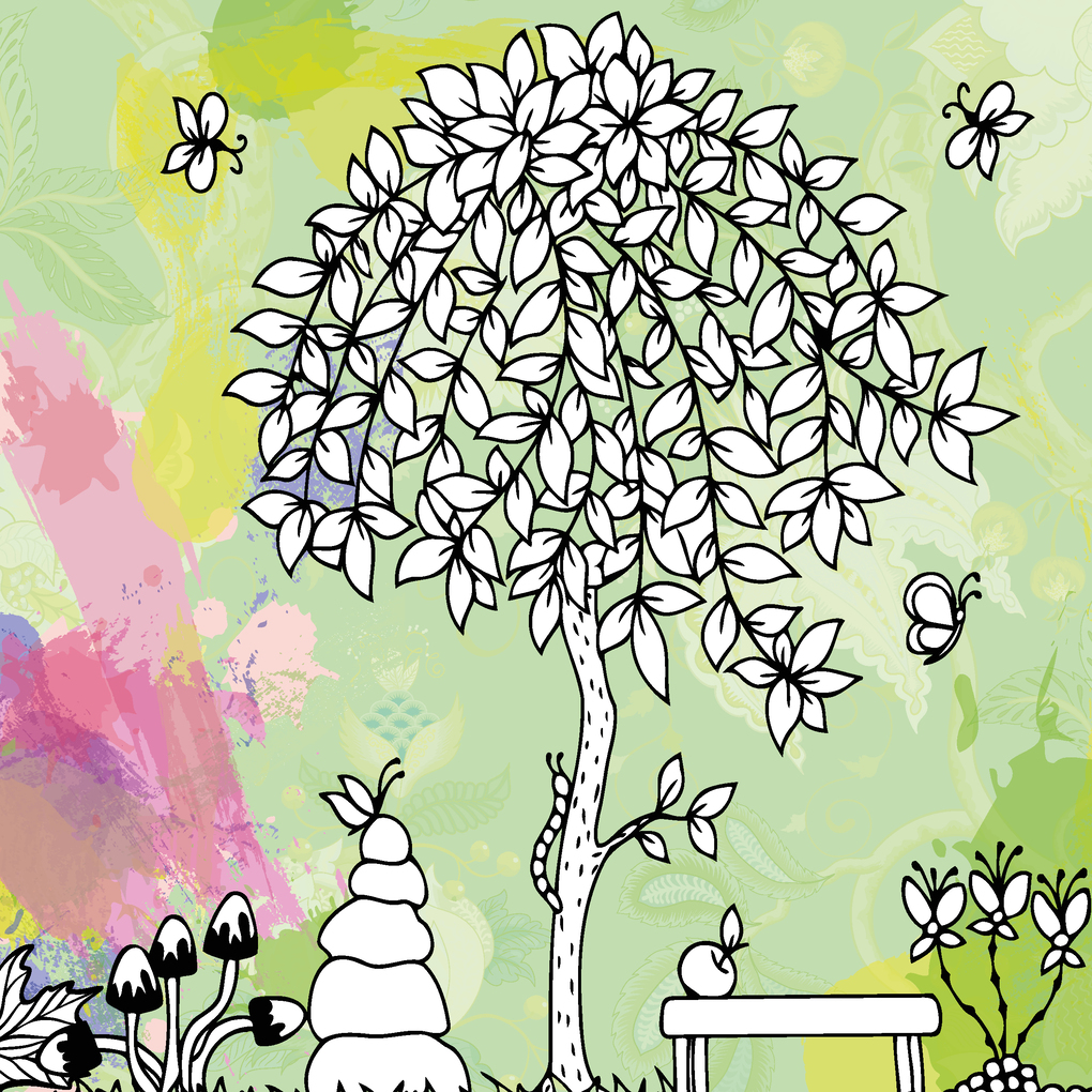 Weitere Ansicht: Malbuch Erwachsene Entspannung: The Life of Trees | Lisa Wirth