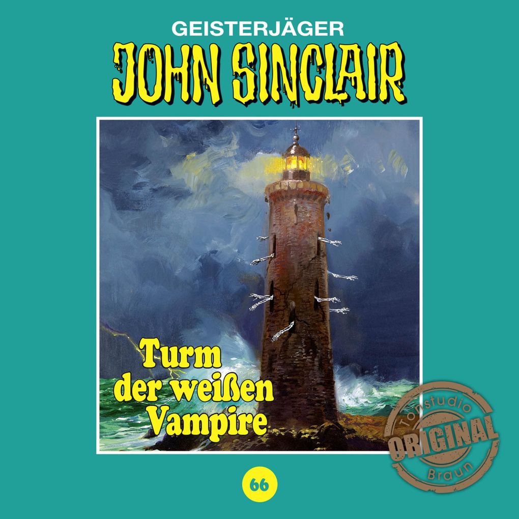 Produktbild: Tonstudio Braun, Folge 66: Turm der weißen Vampire | Jason Dark