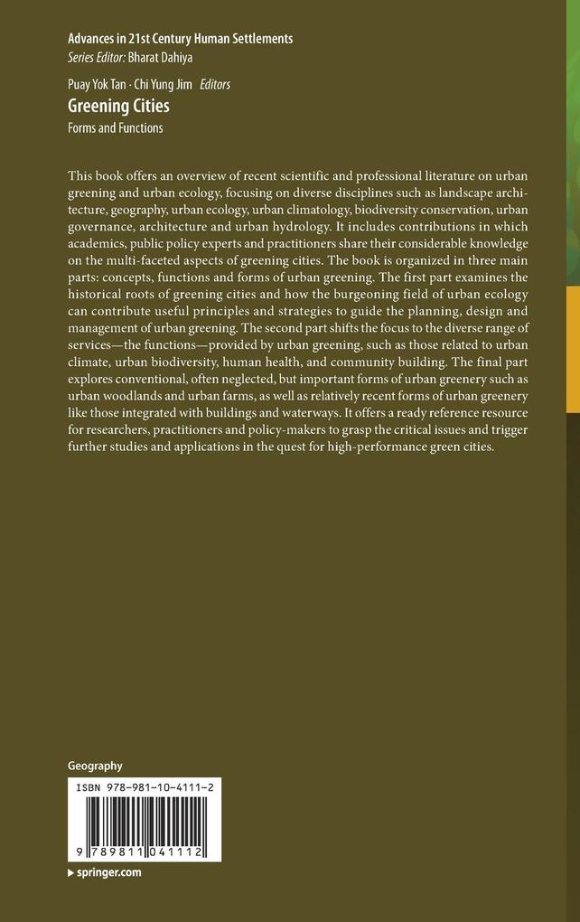 Weitere Ansicht: Greening Cities
