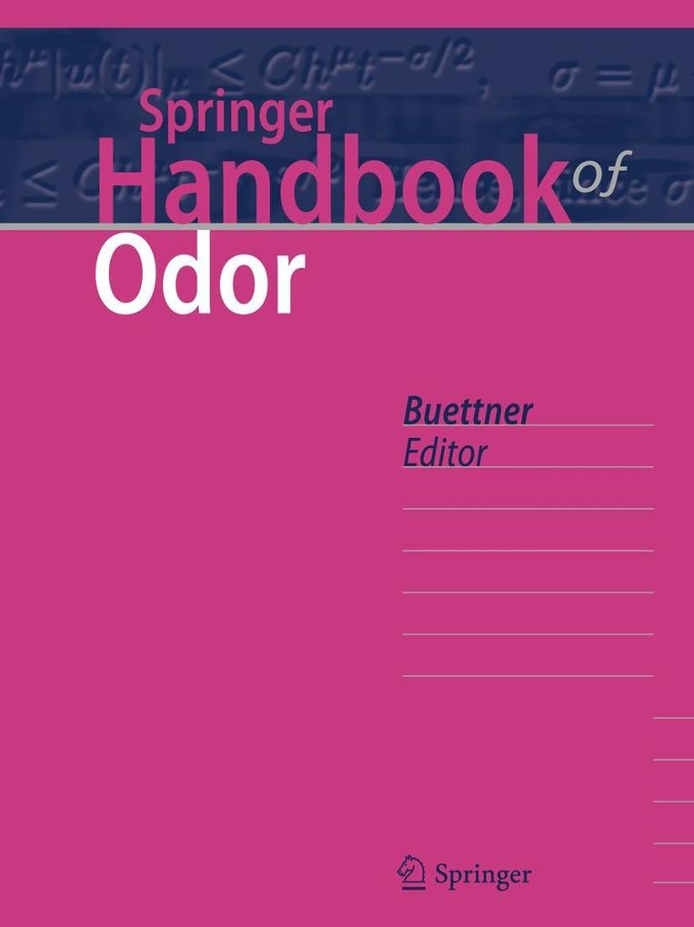 Produktbild: Springer Handbook of Odor