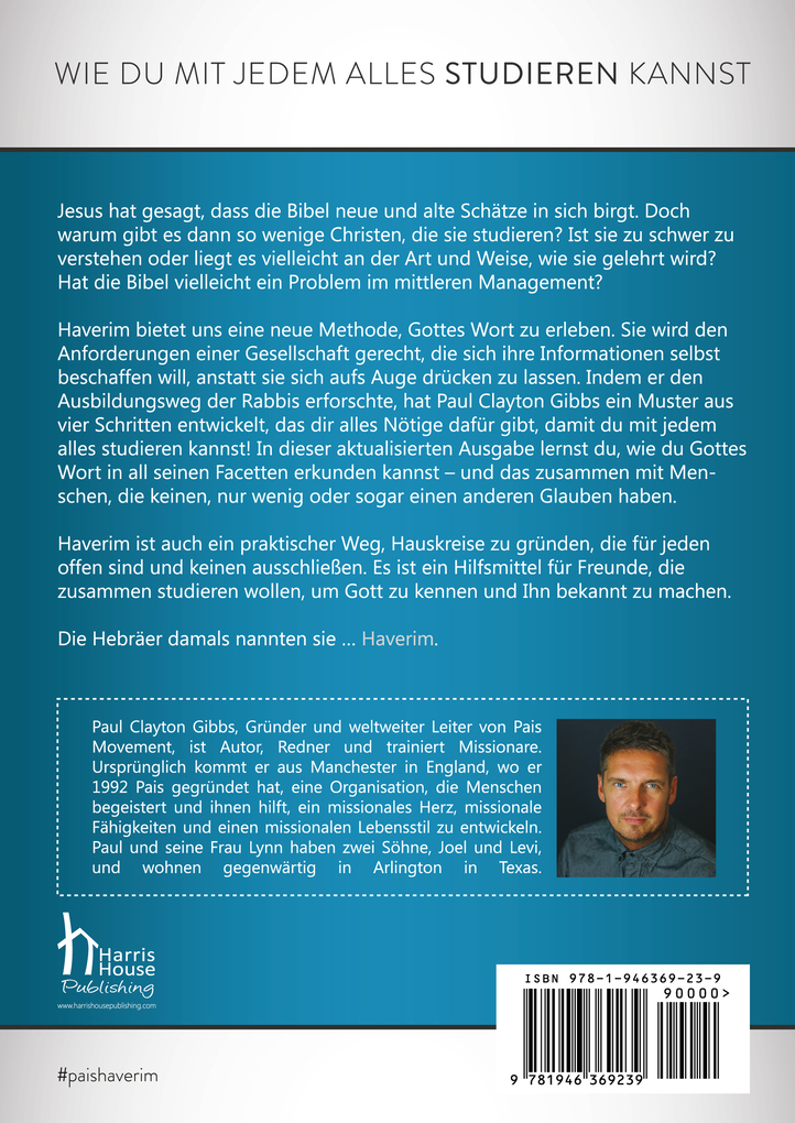 Weitere Ansicht: Haverim: Wie du mit jedem alles studieren kannst | Paul Clayton Gibbs