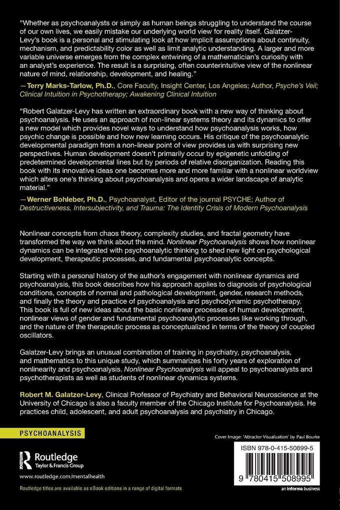 Weitere Ansicht: Nonlinear Psychoanalysis | Robert M. Galatzer-Levy
