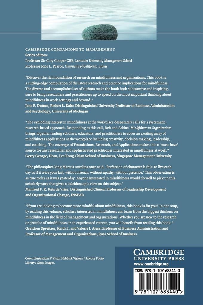 Weitere Ansicht: Mindfulness in Organizations