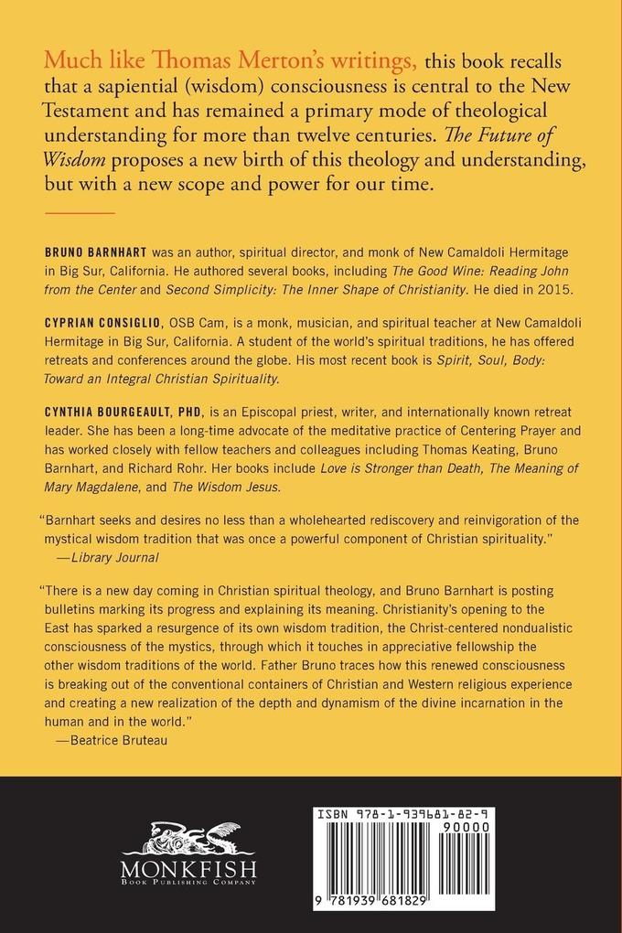 Weitere Ansicht: The Future of Wisdom | Bruno Barnhart