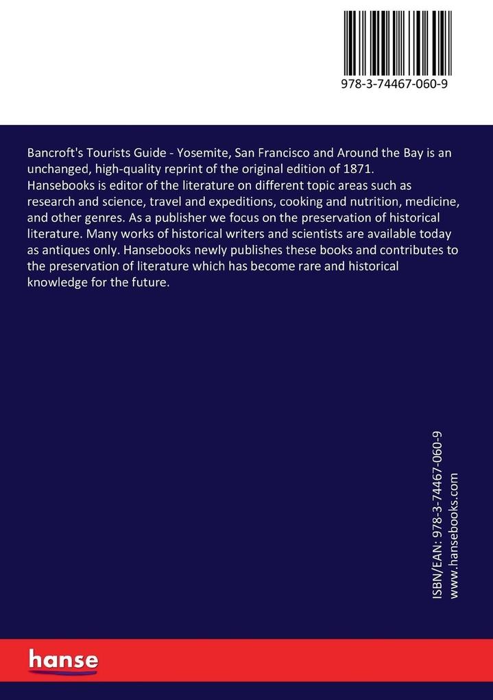 Weitere Ansicht: Bancroft's Tourists Guide | Anonymous, Anonym