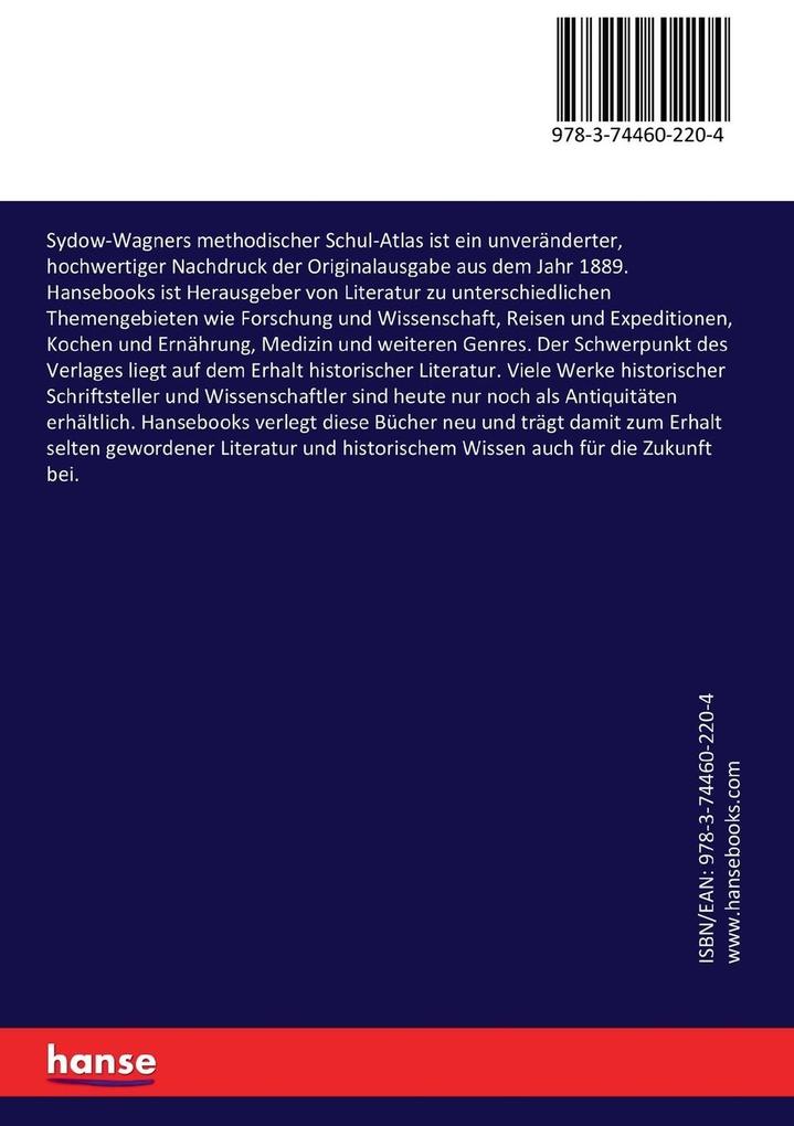 Weitere Ansicht: Sydow-Wagners methodischer Schul-Atlas | Emil Sydow