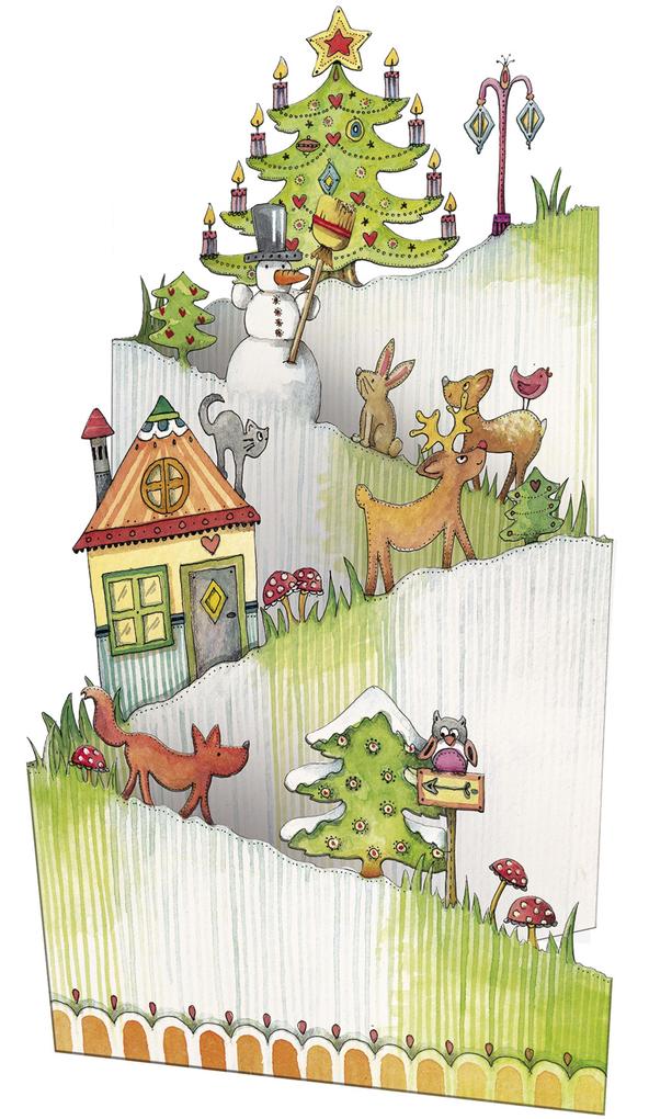 Produktbild: Adventskalender "Weihnachten am Berg"