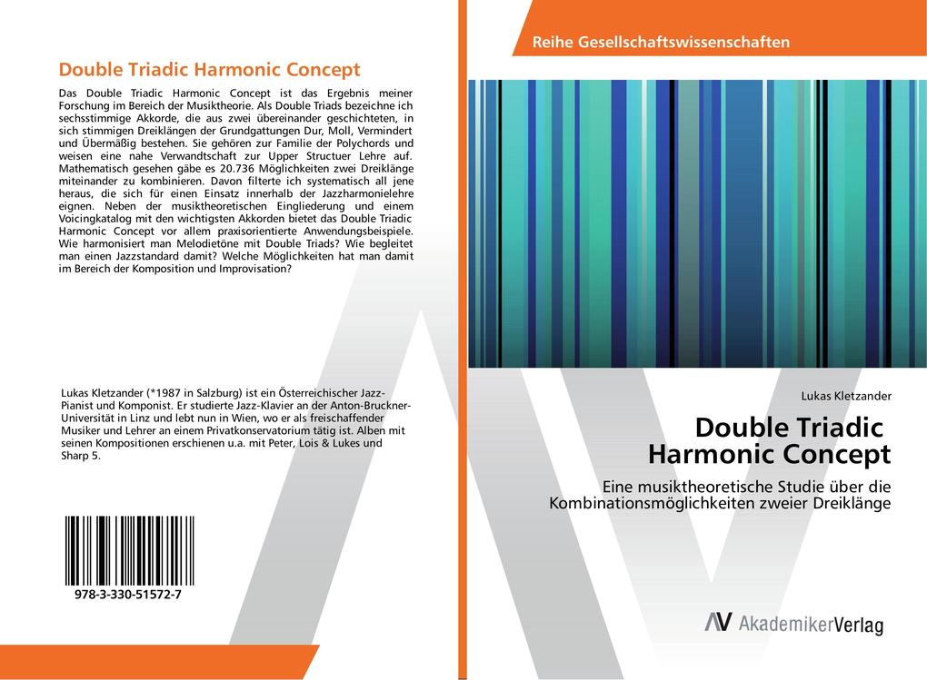 Produktbild: Double Triadic Harmonic Concept | Lukas Kletzander
