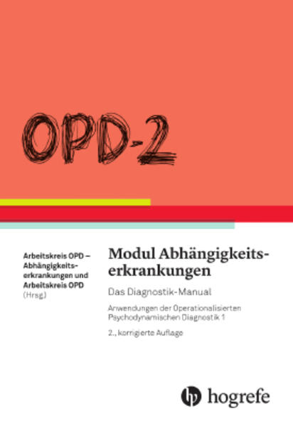 Produktbild: OPD-2 - Modul Abhängigkeitserkrankungen