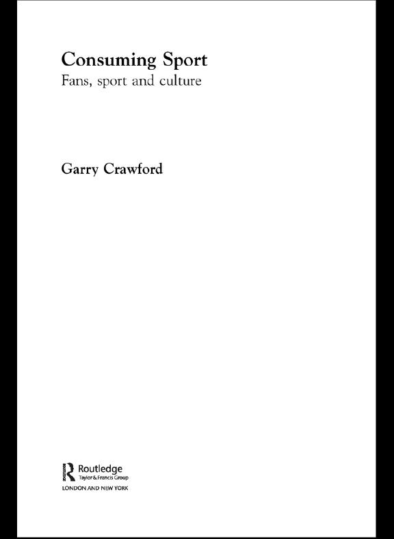 Produktbild: Consuming Sport | Garry Crawford