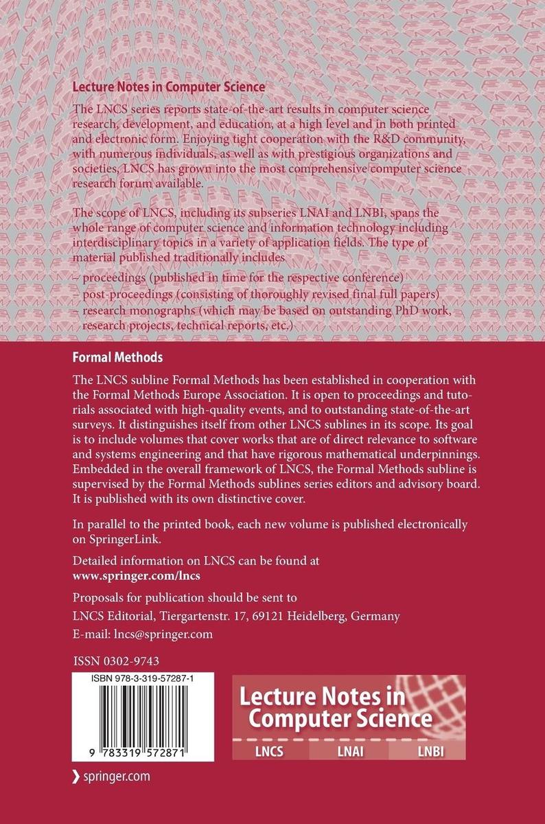 Weitere Ansicht: NASA Formal Methods