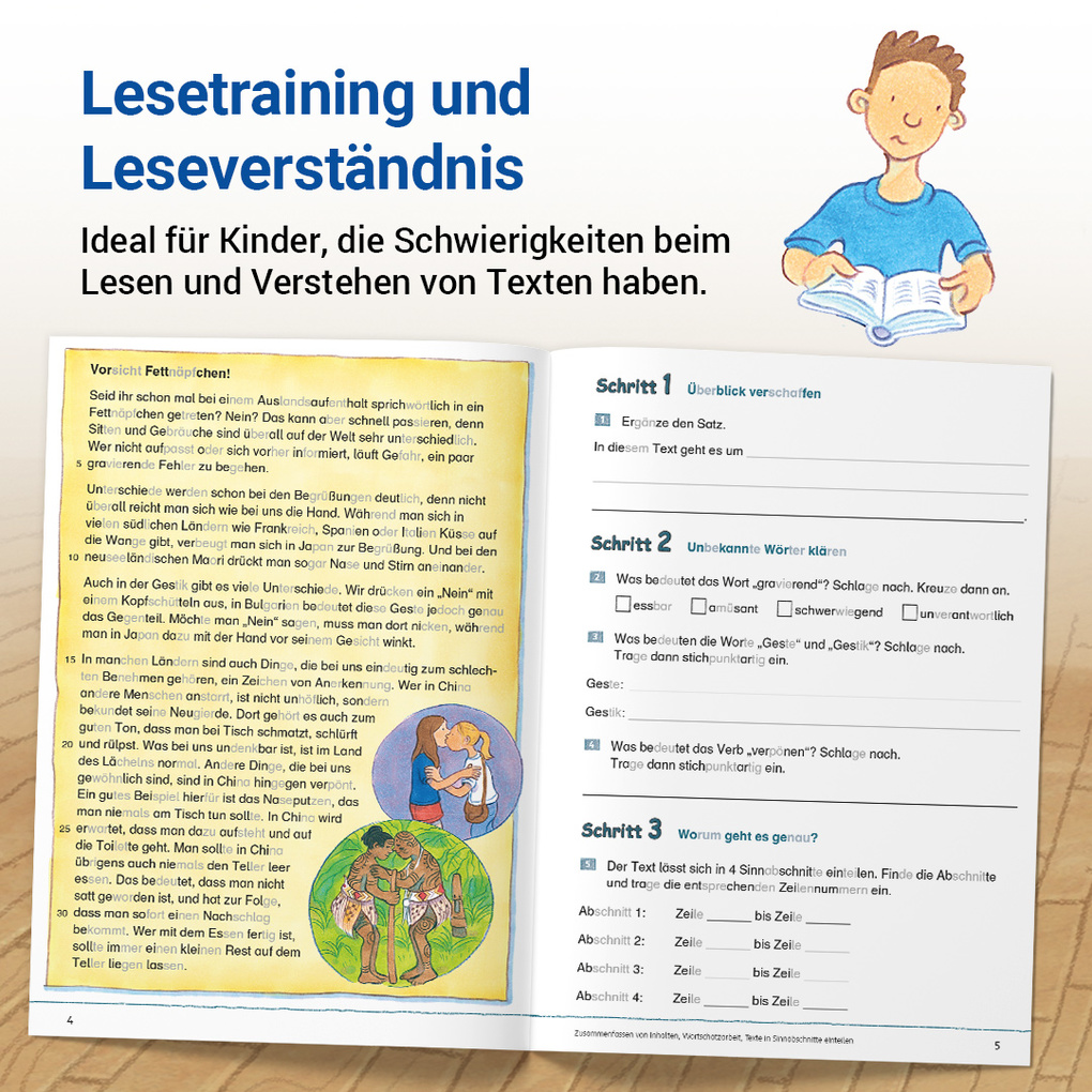 Weitere Ansicht: Das Übungsheft Lesen 6 | Sabine Stehr
